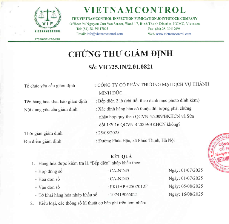 QCVN4 VIC25.IN2.01.0821