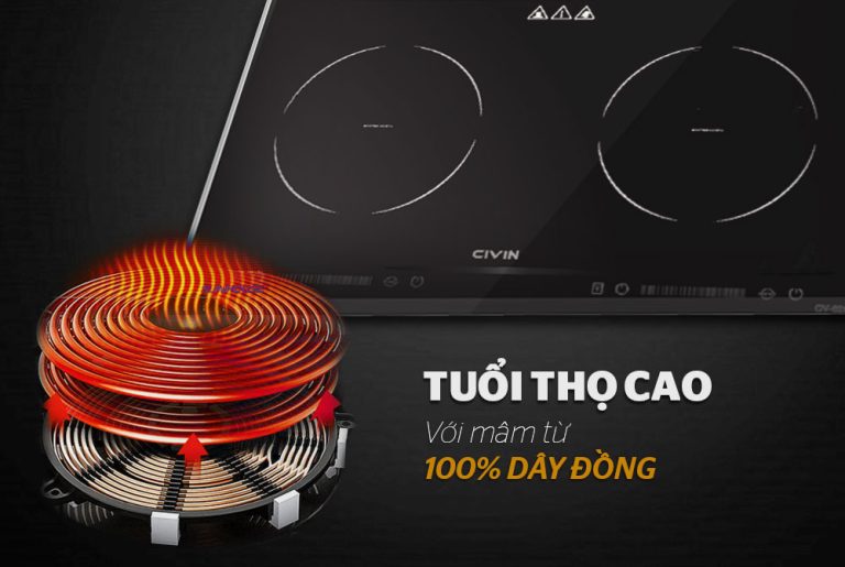 bếp điện từ đôi