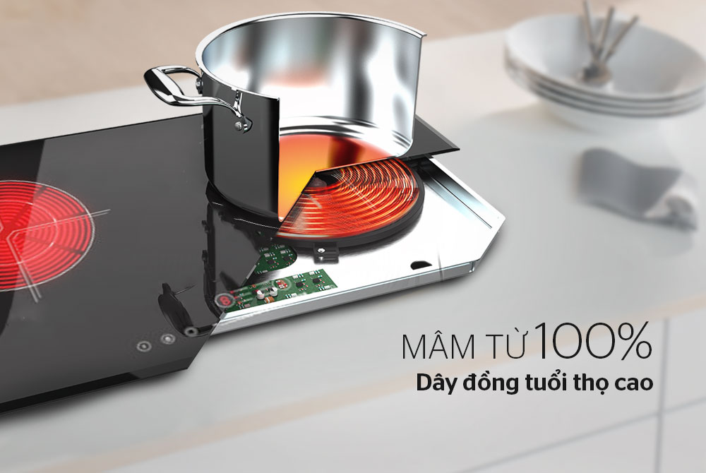 bếp điện từ hồng ngoại